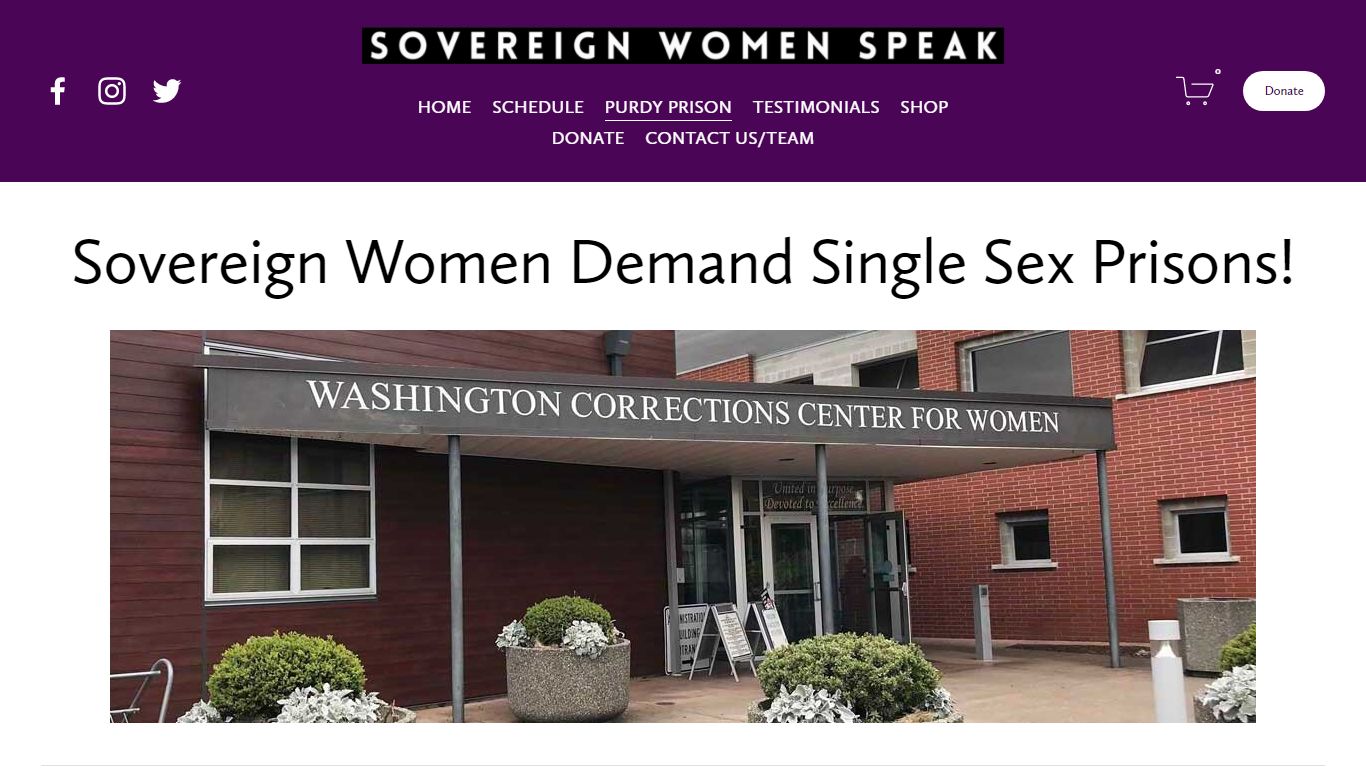 Purdy Prison — Sovereign Women Speak